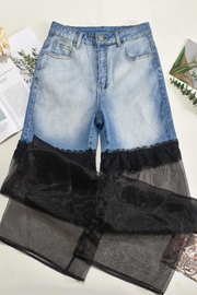 You Want Full Transparency - 092825 - denim with a black